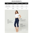 thumbnail image 6 of Conceited Women's Ava Stretch Soft High Waist Capri Jeggings for Women - Denim Leggings, 6 of 6