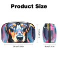 thumbnail image 5 of Dachshund Waterproof Oxford Cloth Travel Case for Electronic Devices, USB Organizer, Charger Organizer Travel Case, Phone Cable Organizer - 5.9x9.44x3.14 in, 5 of 6