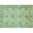 thumbnail image 1 of Ahgly Company Indoor Rectangle Oriental Light Blue Traditional Area Rugs, 8' x 10', 1 of 4