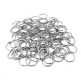 thumbnail image 3 of Nvzi 15mm Stainless Steel Split Rings Heavy Duty Key Rings for Keys, Pet ID Tags & Dog Collar Accessories, 3 of 4