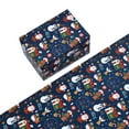 BAOQIN Christmas Wrapping Paper, 1PC 19.7x27.6 Inch DIY Holiday Gift