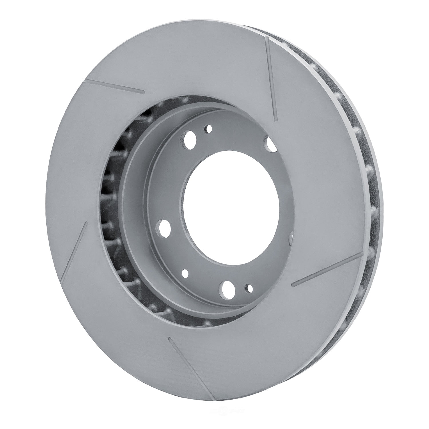 Dynamic Friction Company 910-02008D DFC Hi-carbon Alloy Geomet Coated Rotor - Slotted