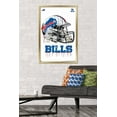 thumbnail image 2 of NFL Buffalo Bills - Drip Helmet 20 Wall Poster, 22.375" x 34", Framed, 2 of 6