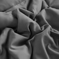 thumbnail image 5 of Ntbay Queen Down Alternative Comforter Duvet Insert, All Season Bedding Quilted Comforter with Corner Tabs, Skin-friendly Machine Washable Reversible Quilted, 90x90 inches, Dark Gray, 5 of 8