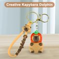 thumbnail image 2 of Llavero Lindo 3D Capibara Likrtyny Accesorio para Mochila, 2 of 9