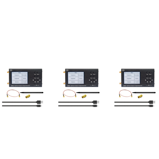 3X SA6 Analyseur de Spectre 6GHz Générateur de Signal SA6 Source de Signal RF Wi-Fi 2G 4G LTE CDMA GSM Beidou