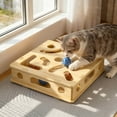 thumbnail image 5 of Interactive Cat Enrichment Puzzle Toy for Indoor Feline Entertainment and Natural Nail Care, 5 of 5