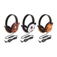 thumbnail image 5 of Califone Listening First 2810-TI Over-Ear Stereo Headphones with Inline Volume Control, 3.5mm Plug, Tiger, Each, 5 of 7