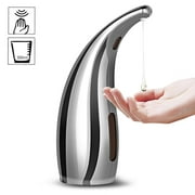 300mL Automatic Soap Dispenser Infrared Hand-free Touchless Soap Dispenser Dish Liquid Lotion Gel Shampoo Chamber Auto Dispenser for Bathroom Kitchen