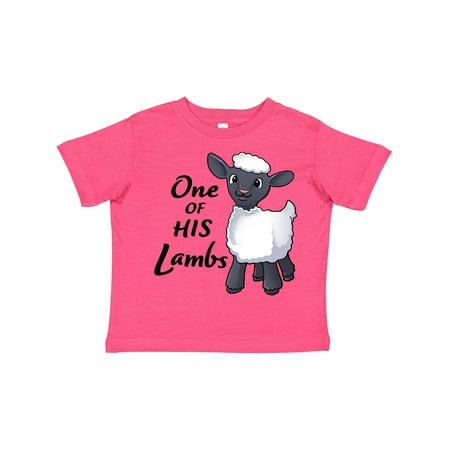 

Inktastic One of His Lambs- Easter Sheep Gift Toddler Boy or Toddler Girl T-Shirt