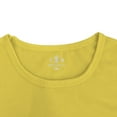 thumbnail image 3 of Elvqul Mens Yellow Tee Shirts Sports Short Sleeve T-Shirts Stylish Pullover Daily Fast Drying Breathable Crew Neck Shirts for Men Workout, 3 of 9