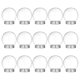 thumbnail image 3 of 9pcs Snow Globe Party Favors Diy Snow Globes Clear Snow Globe Snow Globe Craft Making Water Globes Snow Globe Craft Kit Plastic Snow Globes Kit Snow G, 3 of 4