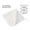 Off-White, variant on SLYNSHome Muslin Washcloths Natural Cotton Soft Quick Dry Face Cloths Hand towels for Bathroom Kitchen