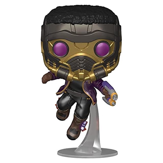 ?Y si...? ?Funko Pop! T'Challa Star-Lord (Metalico) #871 POP! POP