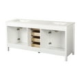 thumbnail image 4 of Furvclv 72'' Modern Wood Basin Vessel Undermount-Sink Set, Bathroom Vanity Sink Combo, W/2 Cabinet And 4 Drawers, Soft Closing Doors, Backsplash, 4 of 9