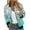 Light Blue, variant on Black and Friday Deal 2026 Under $5.00 ChaoHeng Ladies Jackets with Hoods Lightweight 2026 ,Womens Solid Color Buttons Casual Loose Fashion Pockets Shirts Tops(White,L)