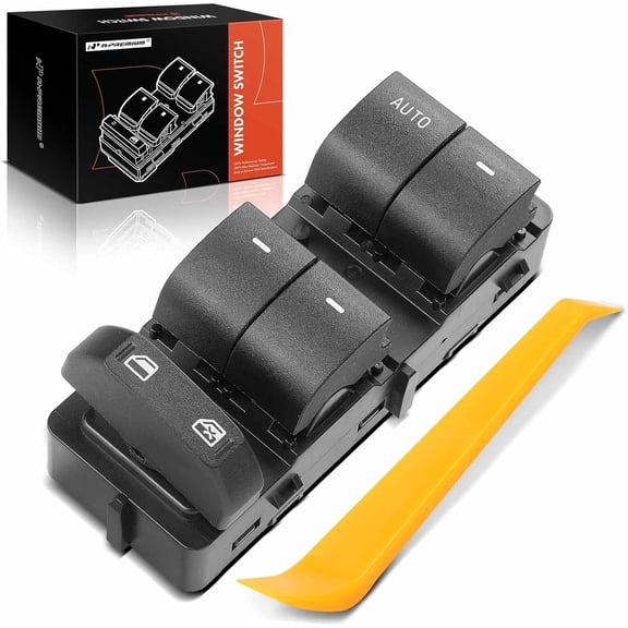 A-Premium Master Power Window Switch Compatible with Ford Explorer 08-10, Explorer Sport Trac, Edge 08-10, Expedition 08-14 & Lincoln MKX & Mercury Mountaineer, Front Left Side