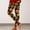 Yellow, variant on Halloween Black Essential Workout Leggings Polyester,Spandex Tummy Control Pants Non See Through Workout Soft Yoga Pants for Running Plus Size L