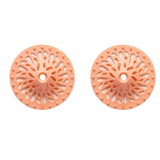 Kitchen Sink Drain Filter and Bathroom Sink Hair Catcher with Volcano Shape Design 2 Pack