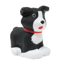 Replacement Part for Collectible Fisher-Price Little People Barnyard Farm Dollhouse Playset DFN55 - Replacement Black and White Dog Figure