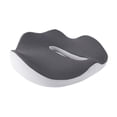 thumbnail image 3 of Cojín de Espuma Viscoelástica Salvador para Asiento Silla de Oficina Donut Gris, 3 of 10