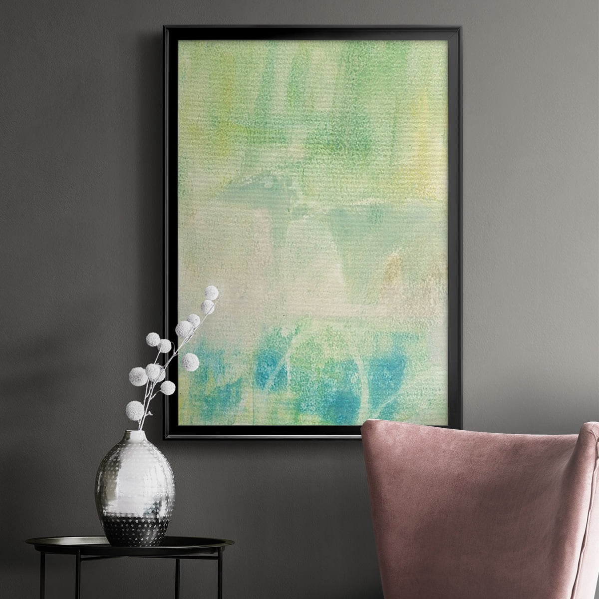Serus I Premium Framed Print, in Gold, Black, or Silver - Ready to Hang