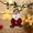 Santa, variant on Christmas Fabric Santa Hanging Ornaments with String, Mini Hanging Pendant Decoration for Party Festival Xmas Tree Car