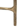 thumbnail image 6 of SAFAVIEH Couture Jessa Glam Glass Top Metal End Table, Brass/White, 6 of 9