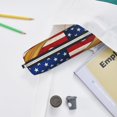 thumbnail image 6 of Honeii American Flag And Baseball Pattern Pencil Case, Pencil Pouch, Pencil Case Small, Pencil Pouch Aesthetic, PVC Pencil Pouch, Pencil Bag, Makeup Pouch, 6 of 7