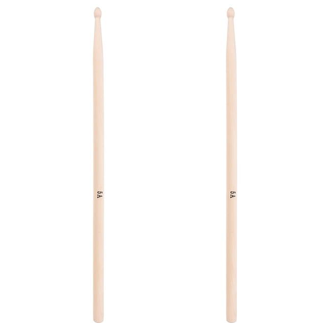 1 par de baquetas de roble 5A, mazos de madera para batería, accesorio para instrumentos de percusión