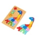 thumbnail image 2 of Rompecabezas de números, rompecabezas de madera para niños, juguetes Montessori, rompecabezas de madera para niños Dinosaurio, 2 of 9