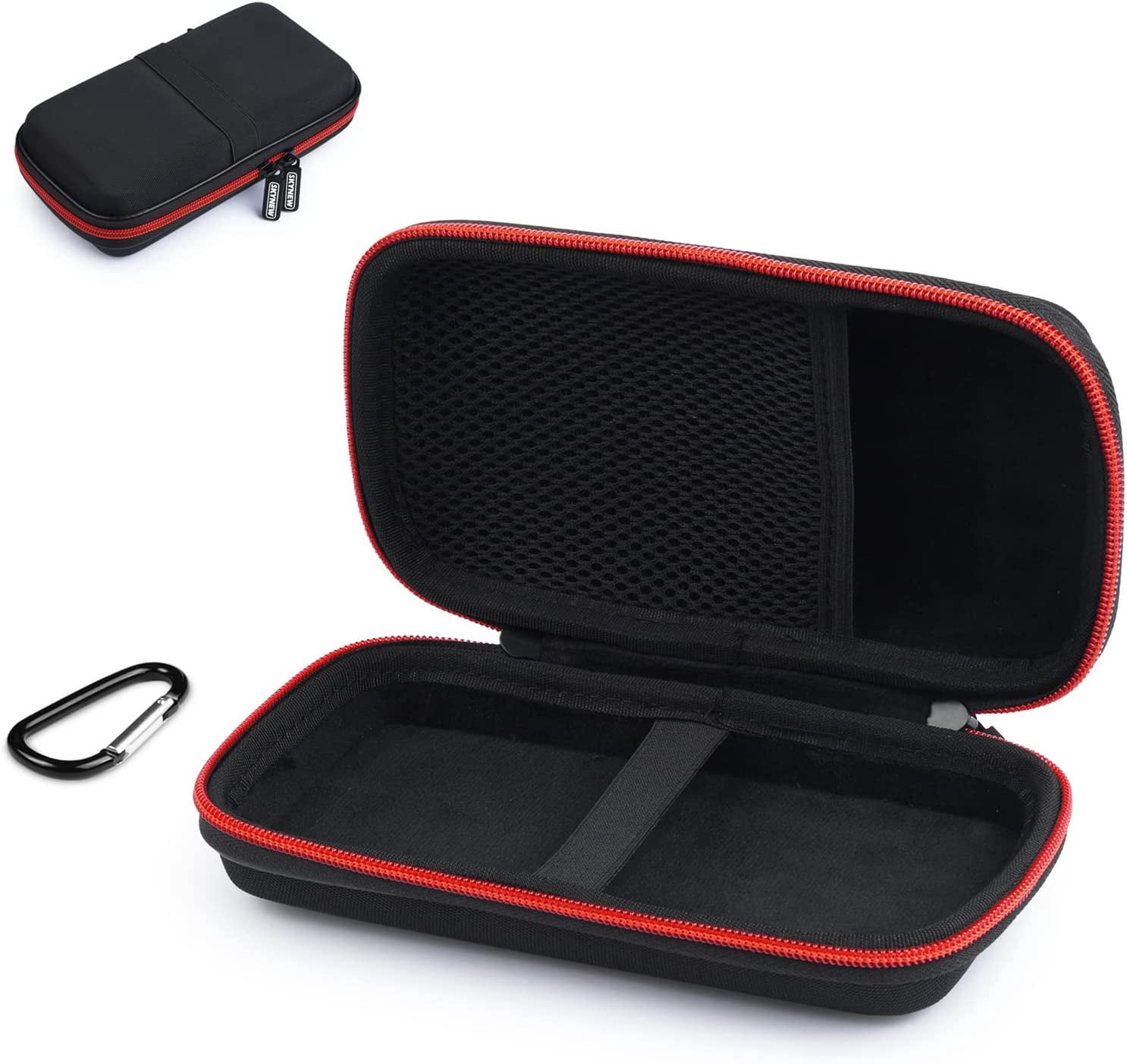 MHAWBL-Skynew Hard Travel Case for Ekrist/LanLuk Portable Charger Power Bank 25800mAh, Power Bank Case for Anker PowerCore 10000mAh, Samsung T7 Touch and Seagate Portable 2TB