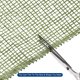 thumbnail image 4 of Cinta decorativa de malla de yute PP Uxcell 1 rollo verde oscuro, 4 of 5
