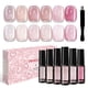 thumbnail image 1 of Set de esmaltes de uñas TWOEIGHT Nude Glitter Cat Eye Gel, 6 unidades, 8 ml, 1 of 7