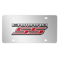 Chevrolet Camaro SS 2010 Mirror Chrome Metal License Plate