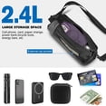 thumbnail image 2 of Bolsa de manillar de bicicleta FINPAC impermeable de 2,4 L con correa, 2 of 7