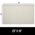 thumbnail image 4 of GORILLA GRIP Silicone Pet Feeding Mat, 100% Waterproof, Protects Floors, 23x15 Cream, 4 of 9