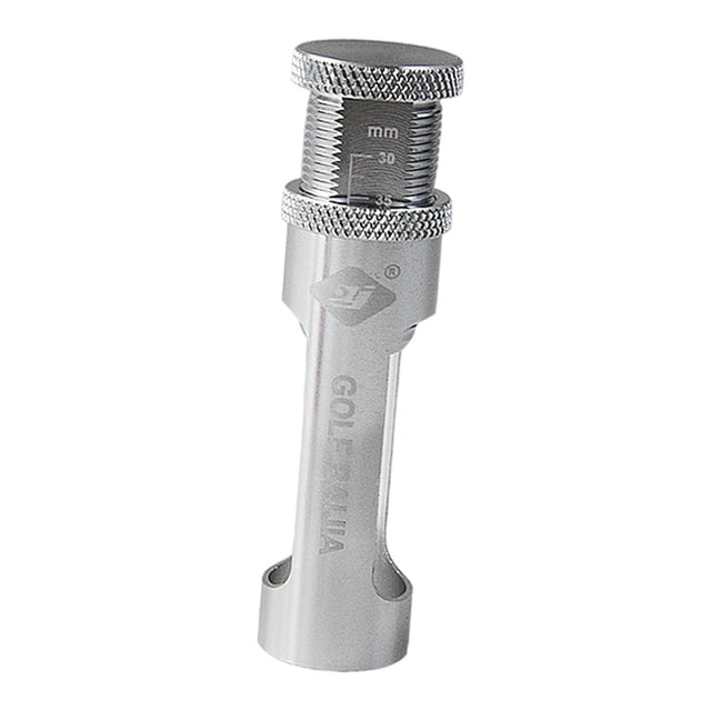 Lipstore Golf Tee Height Tool for Consistent Swings Golf Accessories for Beginners Golf Gray