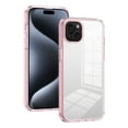 thumbnail image 2 of for iPhone 14 Crystal Clear Case [Anti-Yellowing] Anti-Scratch Transparent Hard Back and Flexible Edge [Military Grade Drop Protection] Shockproof Phone Cover for iPhone 14, Pink, 2 of 8