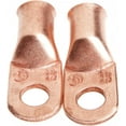 thumbnail image 2 of Forney 60098 Copper Cable Lugs, Number 2/0 Cable with 3/8-Inch Stud Size, 2-Pack, 2 of 4