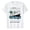 White, variant on Men's T-Shirt Cruise Ship Palm Tree Ocean Waves Comfortable And Versatile Outdoor Casual Short Sleeve