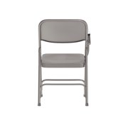 Flash Furniture Rutherford Steel Adult Folding Chairs with Right Handed Tablet Arm, Set of 2, Gray