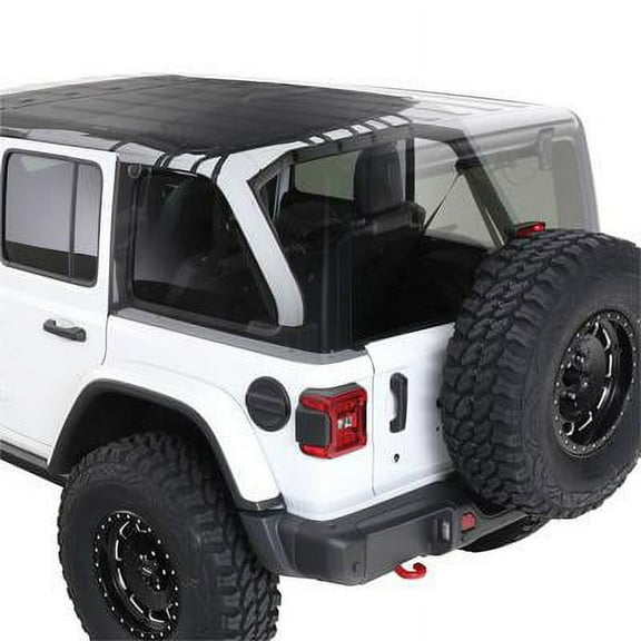 Smittybilt 97501 Cloak Extended Mesh Top Fits 18-25 Wrangler (JL)