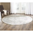 thumbnail image 2 of Pemberly Row Contemporary 10' Round Ivory Fabric Power Loomed Rug, 2 of 5