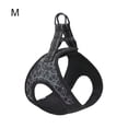thumbnail image 2 of Arnés para caminar para mascotas, chaleco de seguridad ajustable de nailon para animales, entrenamiento suave, transpirable, a prueba de Escape, senderismo, correa para correr, mediano, negro, M sidaley PT000591-05, 2 of 7