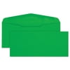 Quality Park Colored Envelope, #10, 4 1/8" x 9 1/2", Green, 25 Per Pack