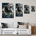 thumbnail image 4 of Designart Taurus Gangster In NYC II Canvas Wall Art, 4 of 5