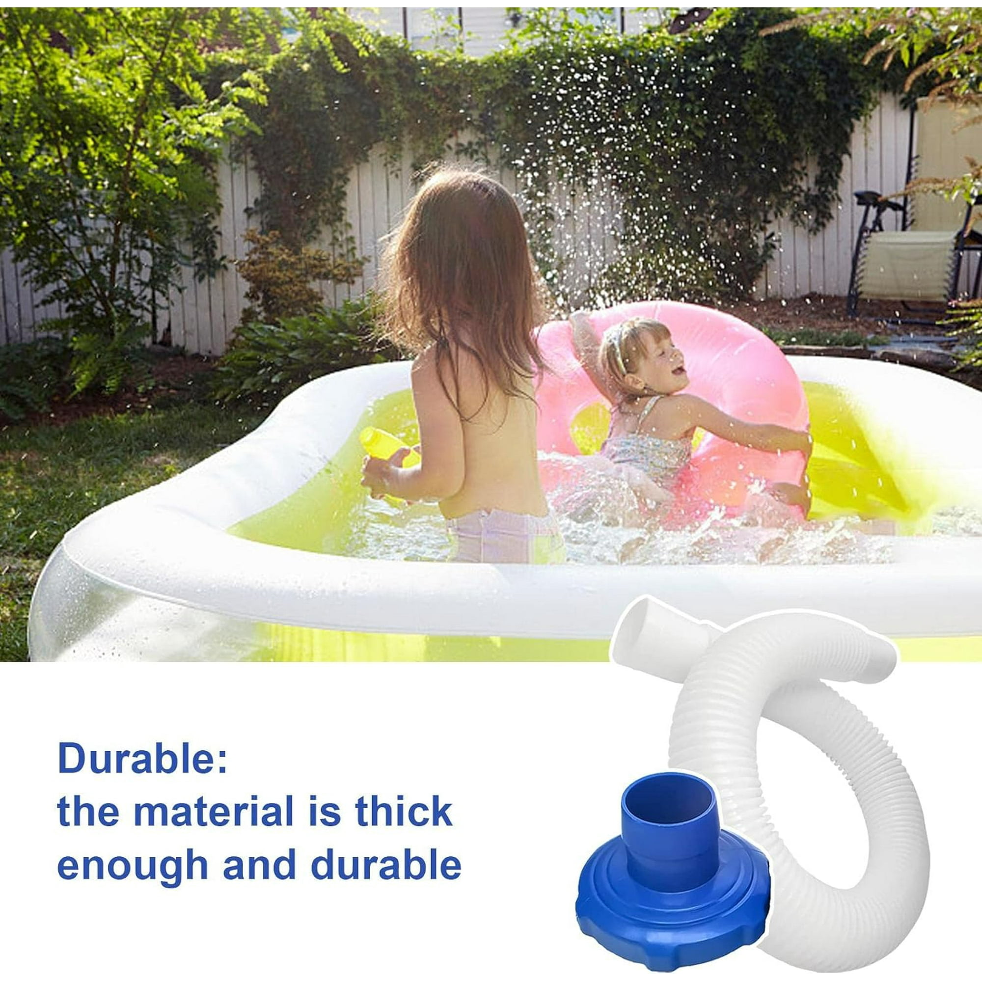 Pour écumeur Piscine Hors Sol Adaptateur Tuyau PVC 1 Ou 2 Pièces