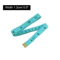 thumbnail image 2 of Unique Bargains 60 Inch/Metric Measuring Tape for Tailor Sewing and Cloth Ruler, Lake Blue, 2 of 5