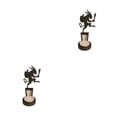 thumbnail image 2 of QualitChoice Stainless Steel Wide Application Candle Holders For Versatile Halloween Decoration Durability B 2Set, 2 of 6